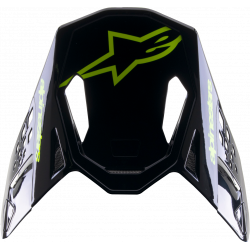 Козирка за мотокрос каска ALPINESTARS Supertech M8 BLACK Козирка за мотокрос каска ALPINESTARS Supertech M8 BLACK