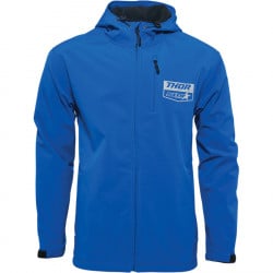 Яке THOR STAR RACING SOFT SHELL BLUE