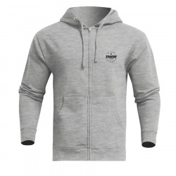 Суитшърт THOR STADIUM HEATHER GRAY ZIP UP