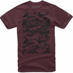 Мото тениска ALPINESTARS TEE TERRA MAROON