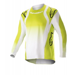 Детско мотокрос джърси ALPINESTARS RAC-PUSH YL/WT Детско мотокрос джърси ALPINESTARS RAC-PUSH YL/WT