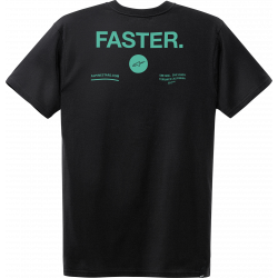 Мото тениска ALPINESTARS TEE FASTER BLACK Мото тениска ALPINESTARS TEE FASTER BLACK