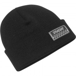 Шапка THOR CHECKERS BLACK BEANIE