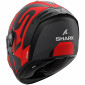 Каска SHARK SPARTAN RS CARBON SHAWN BLACK/RED MATT thumb