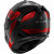 Комплект Каска SHARK SPARTAN GT PRO CARBON RITMO BLACK/RED GLOSS - иридиум визьор thumb