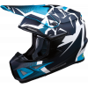 Мотокрос каска MOOSE RACING FI AGROID BLUE