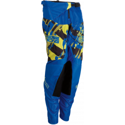 Детски мотокрос брич MOOSE RACING AGROID YOUTH BLUE/HI-VIZ