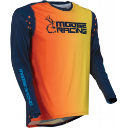 Мотокрос блуза MOOSE RACING AGROID ORANGE/NAVY Мотокрос блуза MOOSE RACING AGROID ORANGE/NAVY