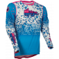 Мотокрос блуза MOOSE RACING AGROID WHITE/PINK/BLUE
