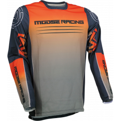 Мотокрос блуза MOOSE RACING SAHARA ORANGE/BLUE