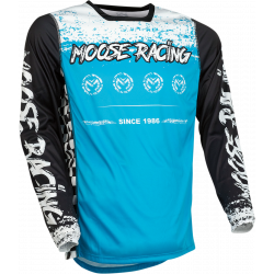 Мотокрос блуза MOOSE RACING M1 BLACK/BLUE