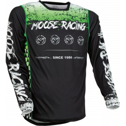 Мотокрос блуза MOOSE RACING M1 BLACK/GREEN