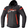 Текстилно мото яке ALPINESTARS Zaca Waterproof BLACK/RED/WHITE