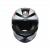 КАСКА AGV K-6 S FLASH MATT BLACK/GREY/RED thumb