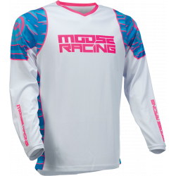 Мотокрос блуза MOOSE RACING QUALIFIER BLACK/PINK