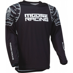 Мотокрос блуза MOOSE RACING QUALIFIER WHITE/GRAY/BLACK