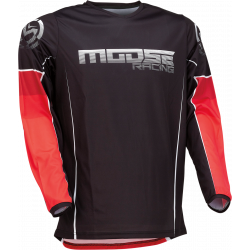 Мотокрос блуза MOOSE RACING QUALIFIER RED/BLACK