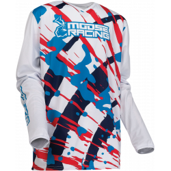 Детска блуза MOOSE RACING AGROID WHITE Детска блуза MOOSE RACING AGROID WHITE