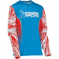 Детска блуза MOOSE RACING AGROID WHITE/RED/BLUE