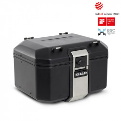 Алуминиев мото куфар SHAD TR48 Черен - 48 литра