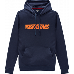 Мото суичър ALPINESTARS HOODIE REBLAZE NAVY/ORANGE Мото суичър ALPINESTARS HOODIE REBLAZE NAVY/ORANGE