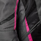 Дамско текстилно мото яке ADRENALINE LOVE RIDE 2.0 LADY BLACK/PINK/GREY thumb