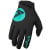 Зимни моткрос ръкавици SEVEN ZERO BLACK/AQUA