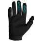 Зимни моткрос ръкавици SEVEN ZERO BLACK/AQUA thumb