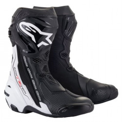 Ботуши ALPINESTARS SUPERTECH R VENTED BLACK/WHITE 