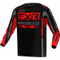 Мотокрос блуза FXR CLUTCH PRO MX23 BLACK RED CHAR thumb