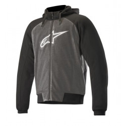 Мото суичър ALPINESTARS Chrome Sport Hoodie GRAY/BLACK/WHITE Мото суичър ALPINESTARS Chrome Sport Hoodie GRAY/BLACK/WHITE