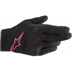Дамски ръкавици ALPINESTARS S-MAX DRYSTAR BLACK/PINK