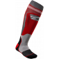 Термо чорапи ALPINESTARS MX PLUS1 RED/GRAY thumb