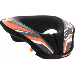 Детска протекторна яка ALPINESTARS Sequence Neck Roll BLACK/ORANGE