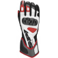 Кожени мото ръкавици SPIDI STR-6 Red thumb