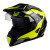 Ендуро каска UFO ARIES BLACK/NEON YELLOW thumb