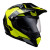 Ендуро каска UFO ARIES BLACK/NEON YELLOW thumb
