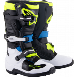 Детски мотокрос ботуши ALPINESTARS Tech 7S BLACK/BLUE/YELLOW