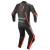 Кожен екип ALPINESTARS FUSION LEATHER BLACK/FLUO RED thumb