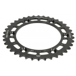 Задно зъбчато колело JT ALUMINUM REAR SPROCKET 520 38T Black Задно зъбчато колело JT ALUMINUM REAR SPROCKET 520 38T Black