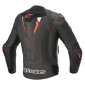 Кожено мото яке ALPINESTARS MISSILE V2 IGNITION BLACK/FLUO RED thumb