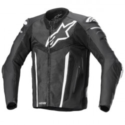 Кожено яке ALPINESTARS FUSION BLACK/GREY/WHITE Кожено яке ALPINESTARS FUSION BLACK/GREY/WHITE