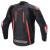 Кожено яке ALPINESTARS FUSION BLACK/FLUO RED thumb