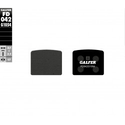 Предни/Задни мото накладки Galfer SEMI METAL FD042G1054 Предни/Задни мото накладки Galfer SEMI METAL FD042G1054