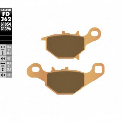Предни/Задни мото накладки Galfer SINTERED FD362G1396
