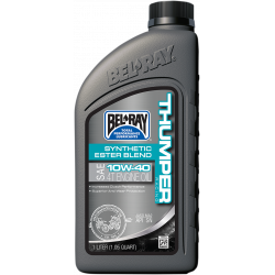 Масло BEL-RAY THUMPER RACING Synthetic Ester Blend T4 10W-40 1L