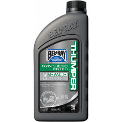 Масло BEL-RAY THUMPER Racing Works Synthetic Ester 4T 10W-60 1L