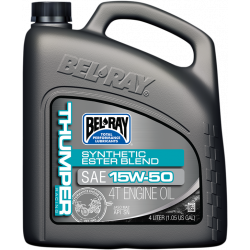 Масло BEL-RAY THUMPER RACING Synthetic Ester Blend T4 15W-50 4L