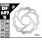 Заден спирачен диск Galfer WAVE FIXED  DISC WAVE FIXED 160x3mm DF689W