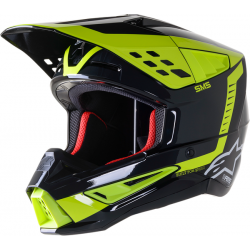 Мотокрос каска ALPINESTARS SM5 BEAM BLACK/YELLOW